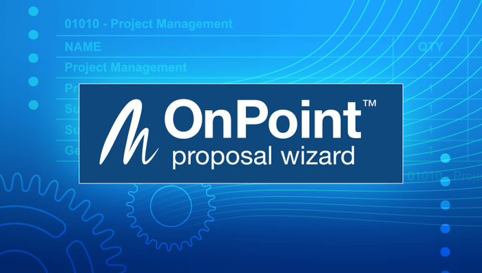 OnPoint proposal wizard