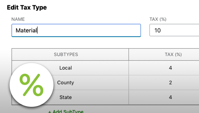 Custom Tax Settings Now Available for ConstructionOnline Estimating
