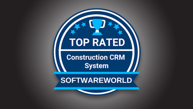 ConstructionOnline Named Top 10 Construction CRM by SoftwareWorld