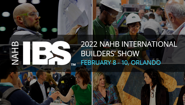 UDA to Exhibit at International Builders' Show (IBS) 2022